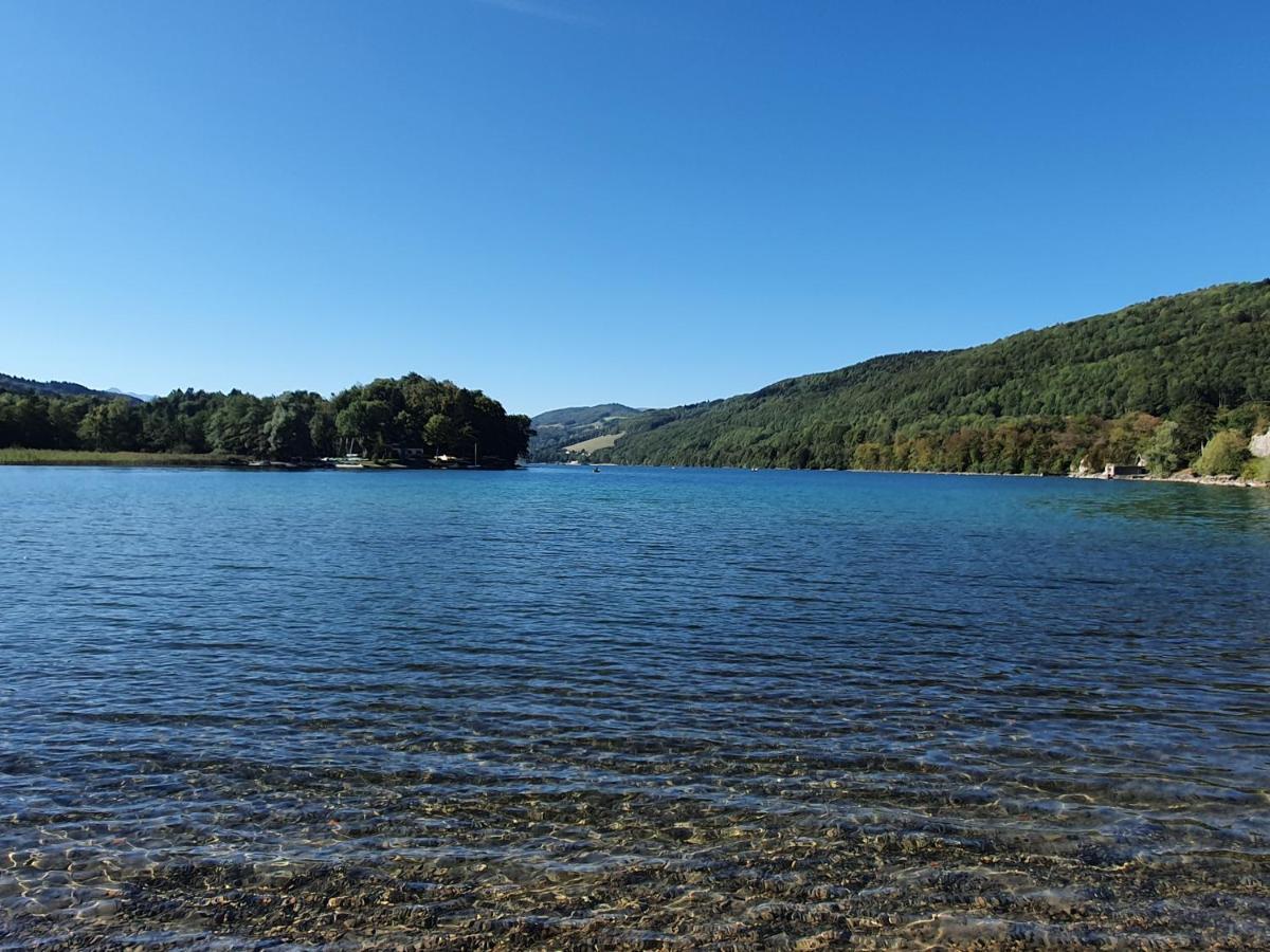 Le Grand Lac Hotel Bar Restaurant Laffrey Kültér fotó